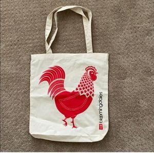 BLOOMINGDALES Canvas Small Tote